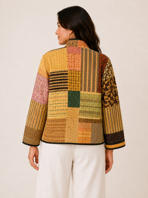 Honey Patchwork Jacket
