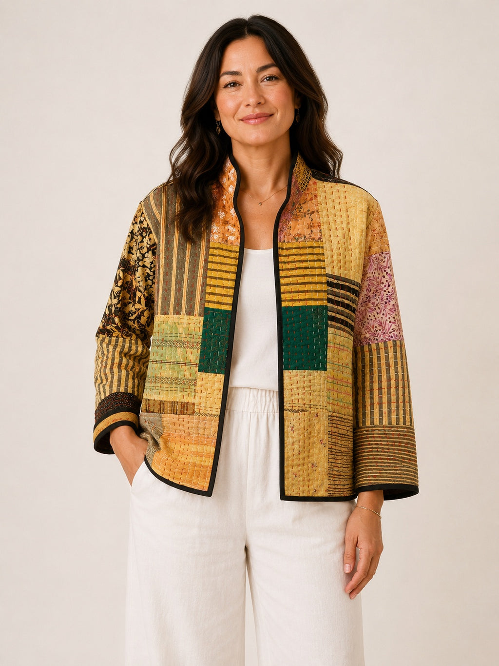Honey Patchwork Jacket