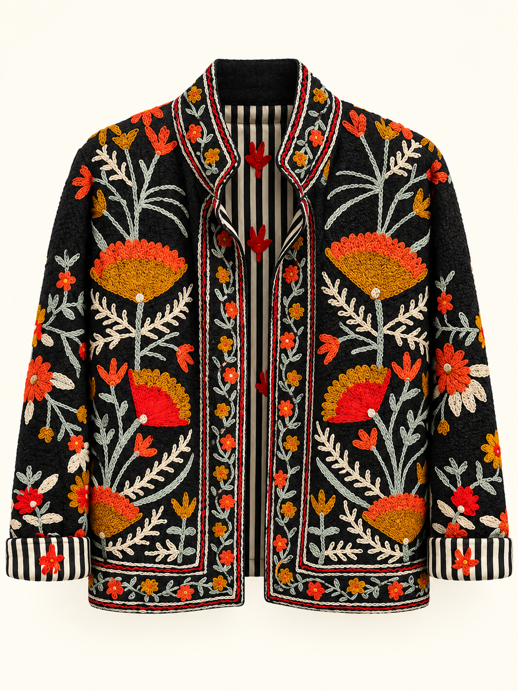 Midnight Garden Cotton Jacket