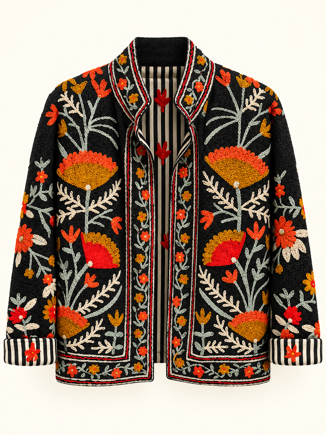 Midnight Garden Cotton Jacket