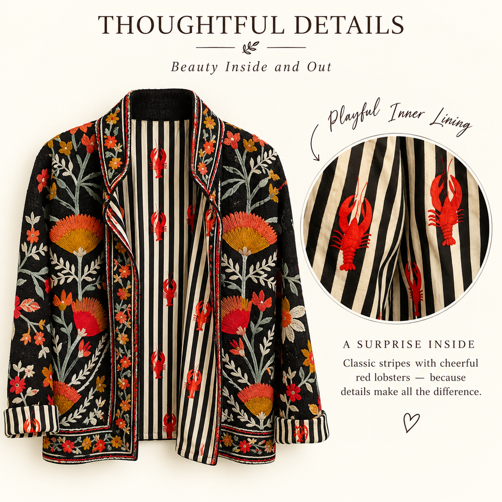 Midnight Garden Cotton Jacket