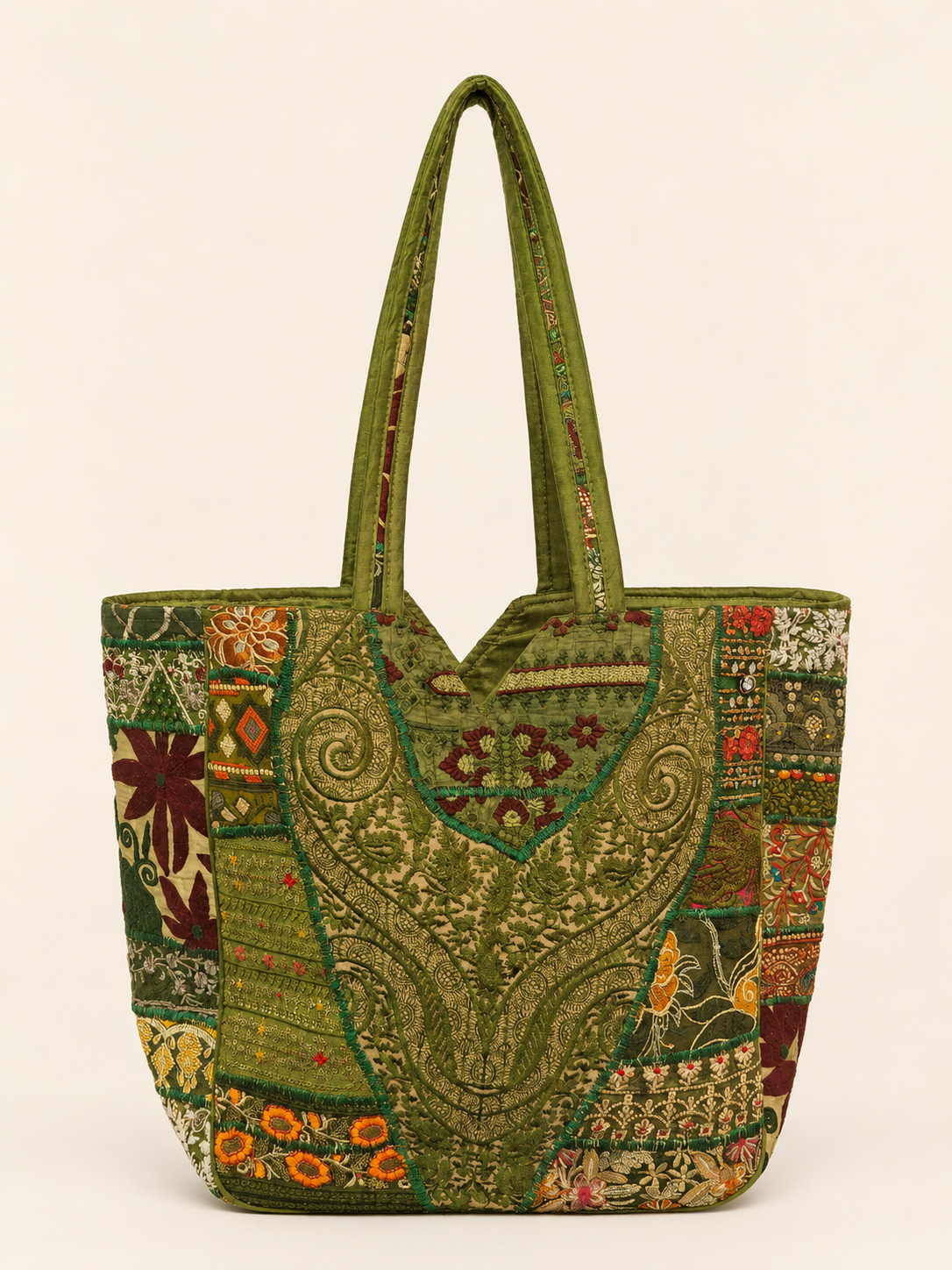 Moss and Marigold Tote