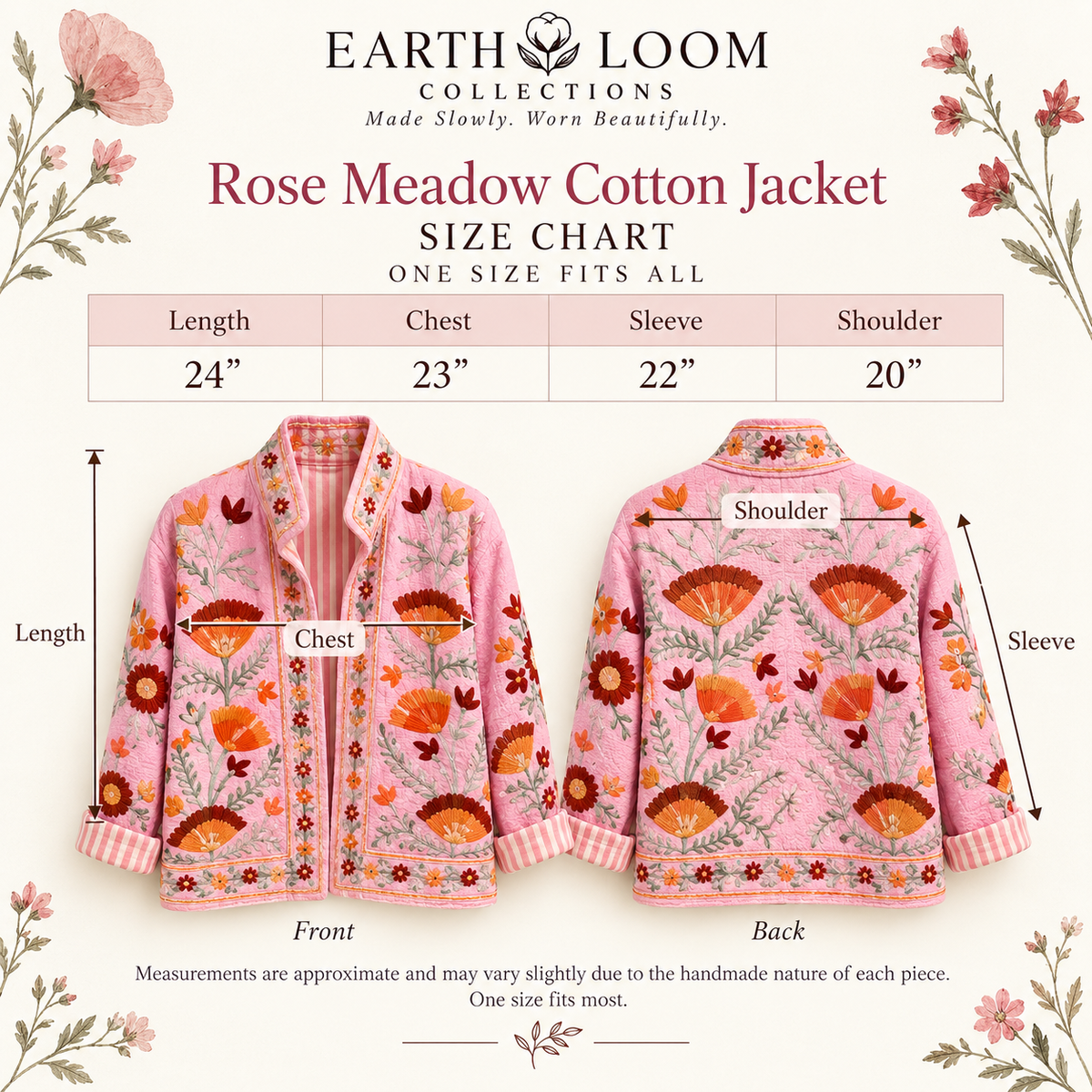 Rose Meadow Cotton Jacket