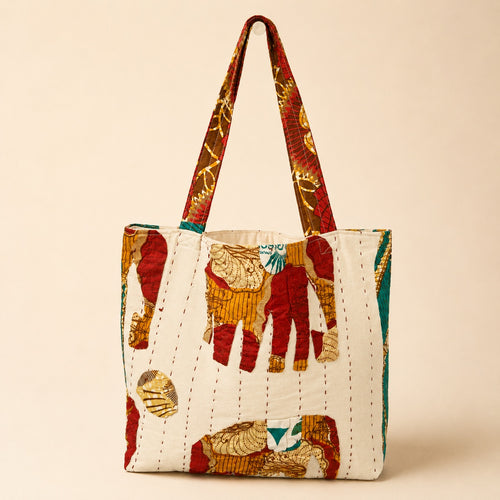Bohemian Elephant Tote