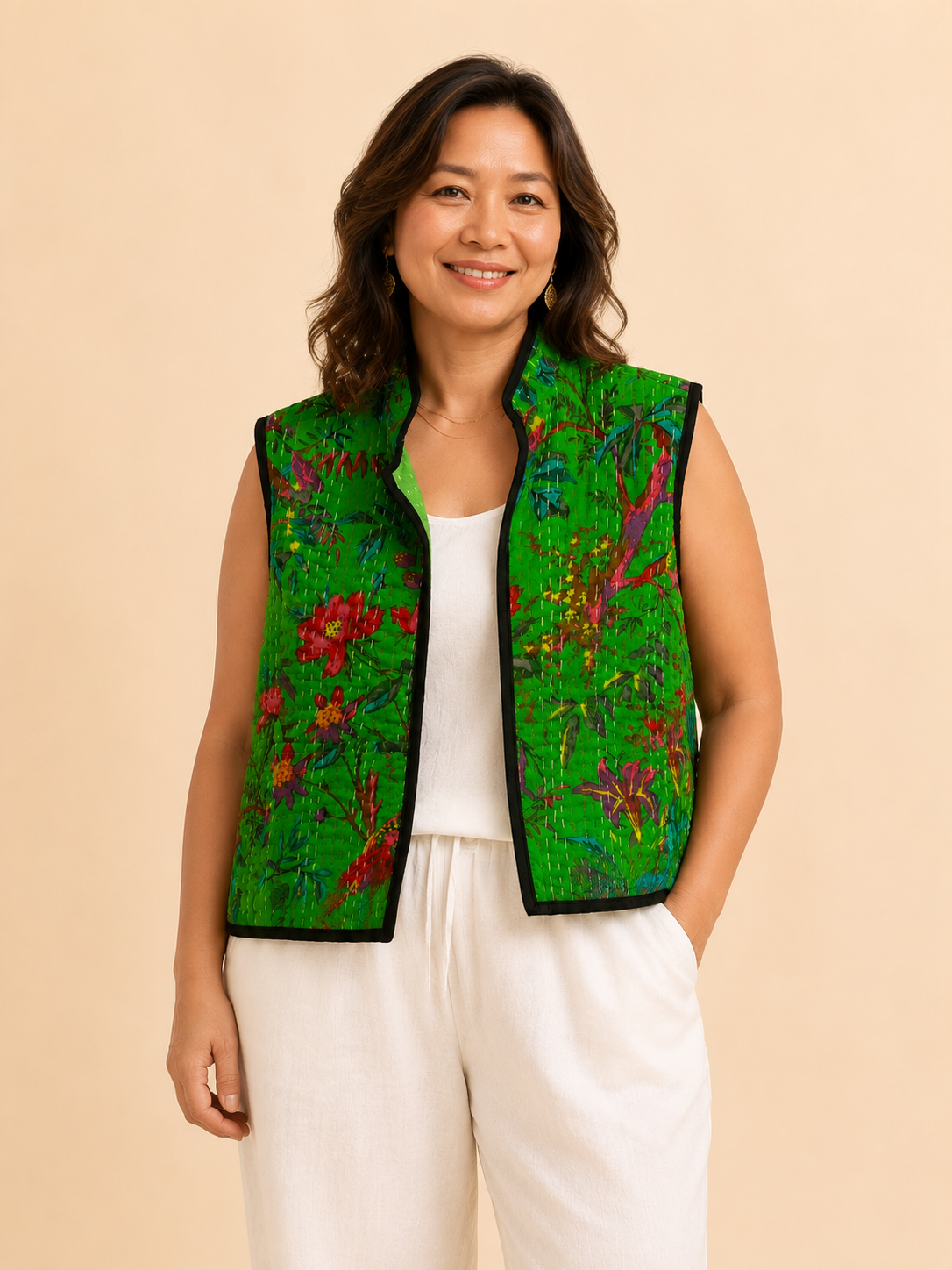 Forrest Blossom Vest