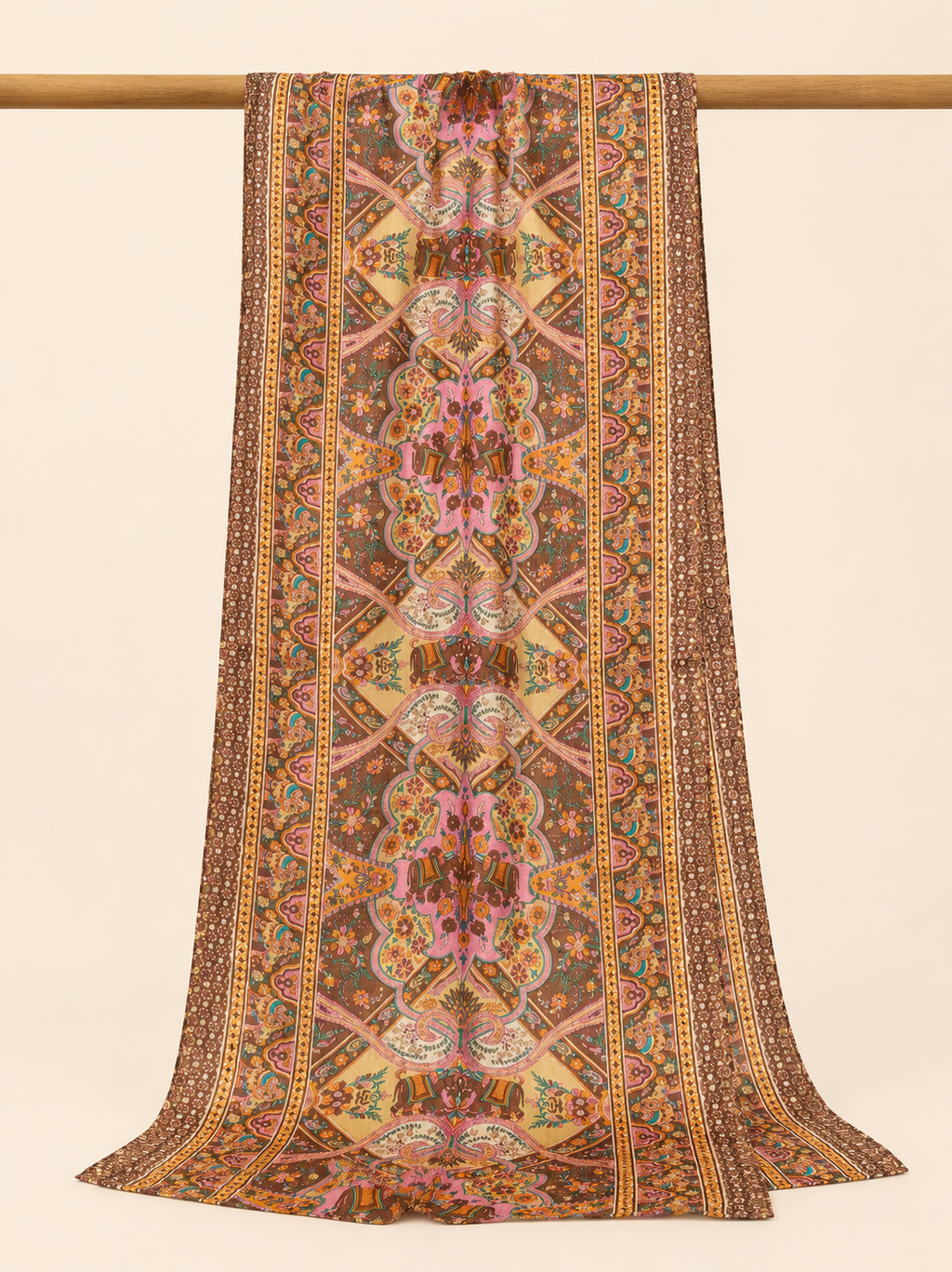 Mosaic Silk Scarf